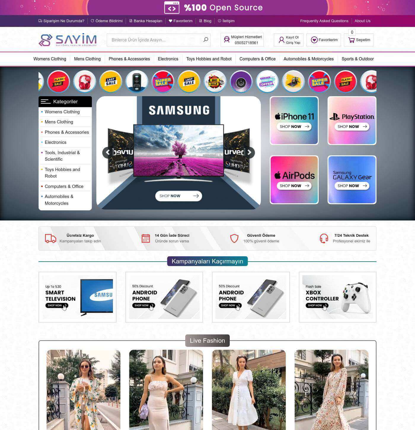 8. Paket - E-Ticaret